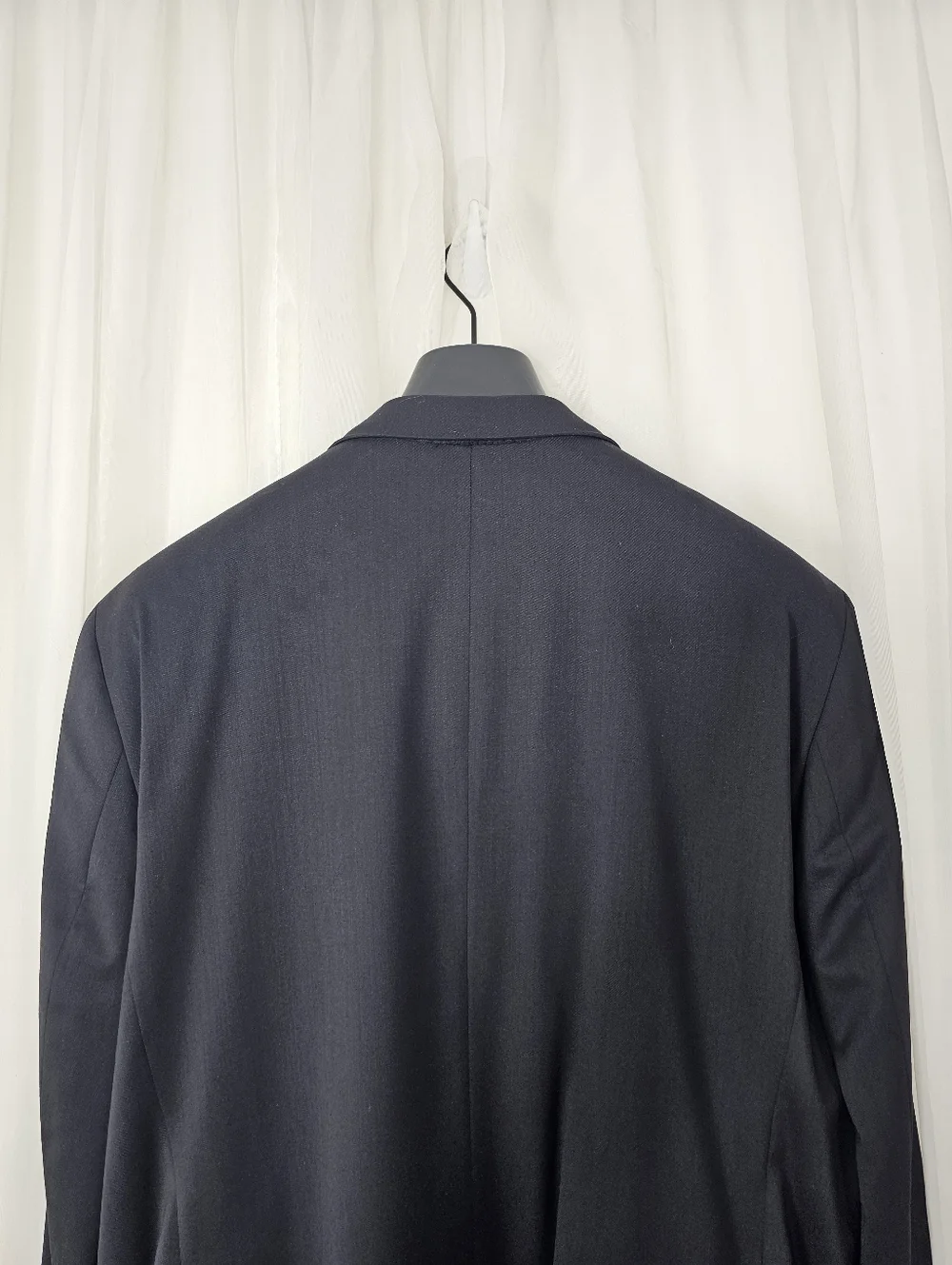 Jack Victor New York CT Black 3Sixty5 Superfine Wool Suit Jacket Luxe Men's 46R